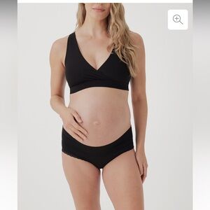 Pact Organic Maternity Nursing Bralette M